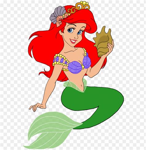 Ariel Transparent Background Disney Princess Clipart - My Llenaviveca