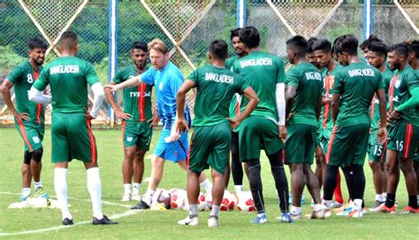 Bangladesh football team - practice session