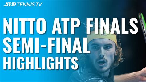 Tsitsipas, Thiem Beat Federer & Zverev To Reach Final! | Nitto ATP ...