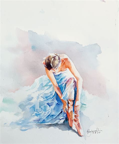 the dancer, watercolor - agrohort.ipb.ac.id