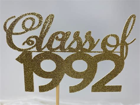 Class Reunion 1992, Class of 1992, Class Reunion Centerpiece , Class ...