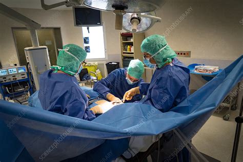 Breast Cancer Surgery - Stock Image - C037/9951 - Science Photo Library