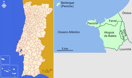 Peniche Portugal Mapa | Mapa