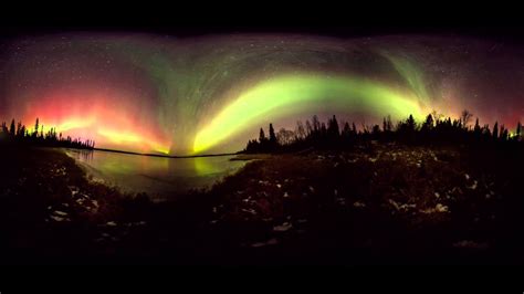 360 timelapse test Northern Lights (Aurora Borealis) - YouTube