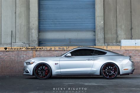 Shady Beauty on Black Diamond Custom Wheels | Ford mustang gt, Custom wheels, Mustang