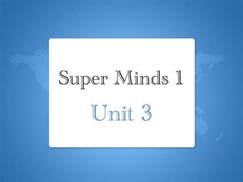 Super Minds 1 Free Games online for kids in 1st grade by Thais Baumgartner