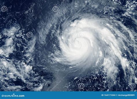 Typhoon from Space, Natural Disaster. Elements of this Image Were ...