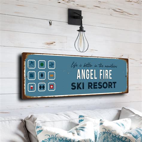 Angel Fire | Ski Resort Decor | Angel Fire Gift