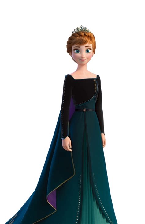 35+ Frozen 2 Coloring Pages Queen Anna PNG