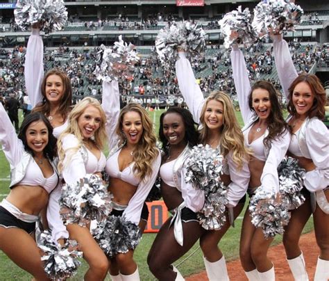 Oakland Raiders Cheerleaders | Raiders cheerleaders, Raiders girl, Hottest nfl cheerleaders