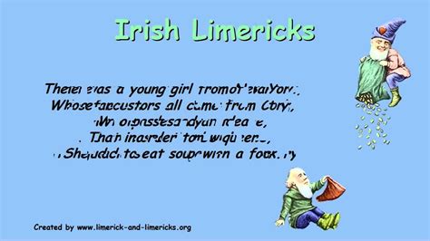 ♣♣♣ Irish Limericks - Example Limerick Poems ♣♣♣ - YouTube