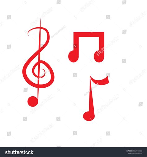 Flat Music Logo Clipart Icon Vector Stock Vector (Royalty Free ...