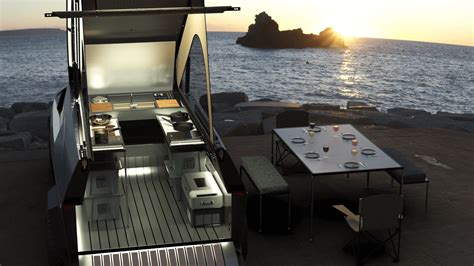 Feast your eyes on the futuristic Tesla Cybertruck camper