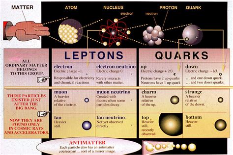 Quarks and Leptons – the Stuff of Matter | Kuantum mekaniği, Fizik bilimi, Astrofizik