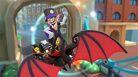 Mario Kart Tour adds Vampire Waluigi for Halloween, becomes the best mobile game ever