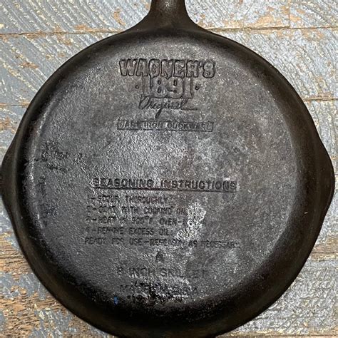 Cast Iron Cookware Wagners 1891 Original "A" Skillet #35 – TheDepot.LakeviewOhio