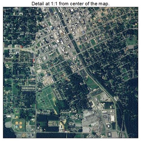 Aerial Photography Map of Cullman, AL Alabama