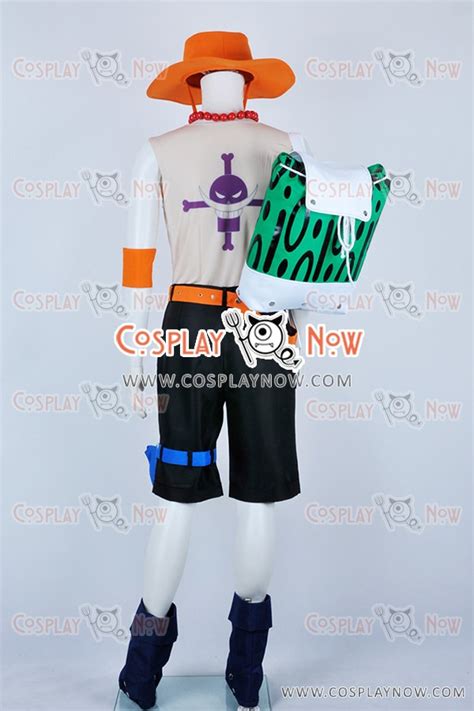 One Piece Cosplay Fire Fist Ace Portgas D Ace Costume