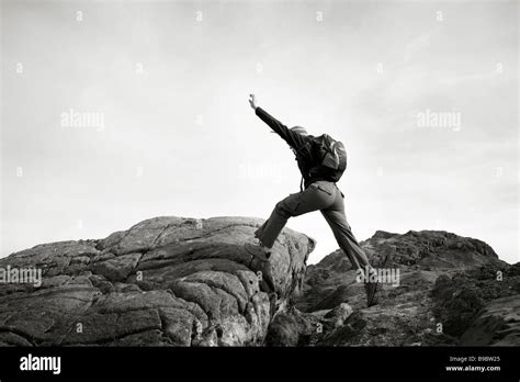 Crib goch snowdon scrambling hi-res stock photography and images - Alamy