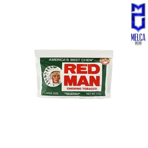 Red Man Chewing Tobacco 12 Bags x 3oz