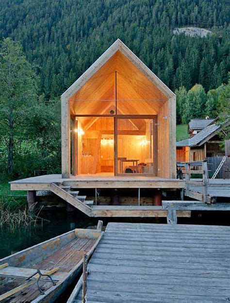 23 Breathtaking Forest-Fringed Wood Cabins - WooHome