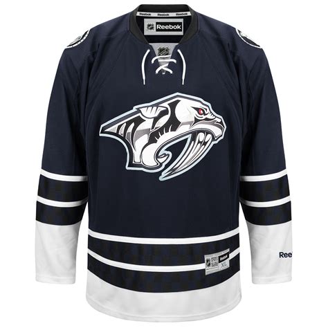 Reebok Nashville Predators Custom Authentic Third Edge Alternate Jersey ...