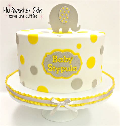 Simple Gender Neutral Baby Shower - CakeCentral.com