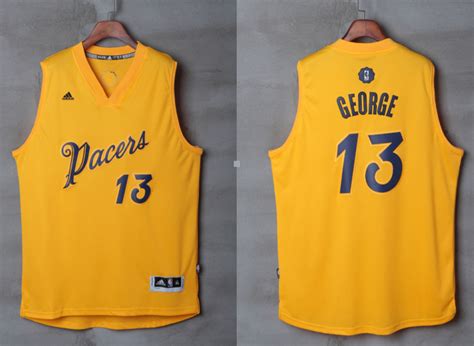 Indiana Pacers 13 Paul George Pacers 2016 Christmas jersey Paul George Pacers, Nba Jersey ...