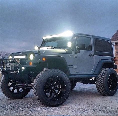 MODIFIED & PERSONALIZED 2 DOOR JEEP JK (With images) | Two door jeep ...