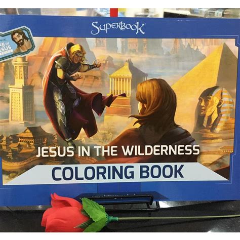 SUPERBOOK: Jesus in the Wilderness (Coloring Book) | Shopee Philippines