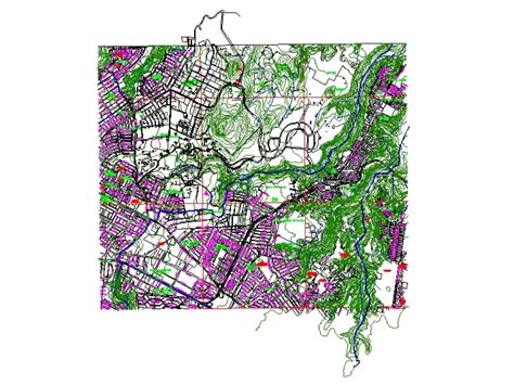 Cadastre map of mixco - guatemala in AutoCAD | CAD (1.1 MB) | Bibliocad