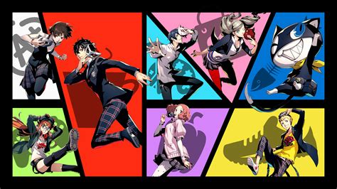 After seeing the full P5R renders for the Phantom Thieves, I decided to create a simple 4K ...