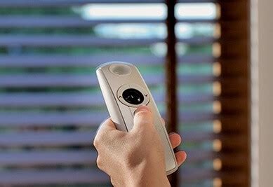 Motorised Remote Control White Wooden Venetian Blinds – Cheapest Blinds ...