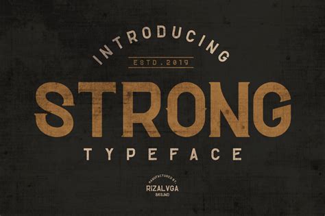 Strong Font | dafont.com