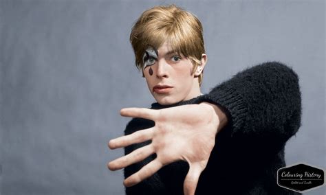 David Bowie in mime makeup, 1967. Photo by Gerald Fearnley. 1967 ...