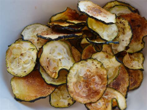 Zucchini Chips, Baked Zucchini Chips