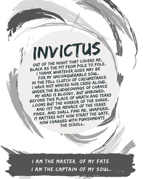 Invictus Poem, William Ernest Henley, Poem Design, Dorm Art, Poems ...