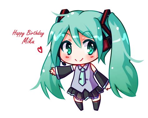 Happy Birthday Miku by GenericMav on DeviantArt