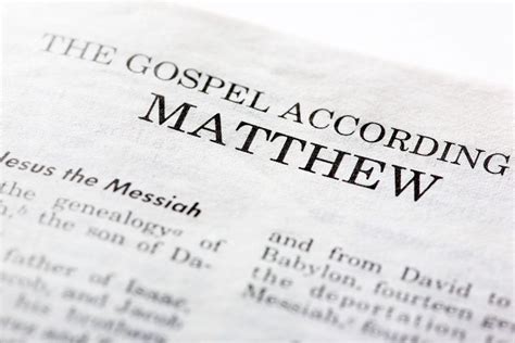 How Do We Know Matthew Was the Author of the Gospel of Matthew ...