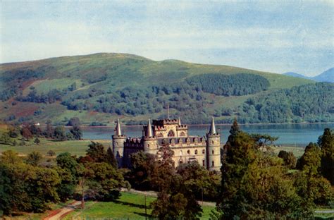 inveraray-castle-and-loch-fyne-from-the-dalmally-road-scotland_5061925691_o #postcards # ...