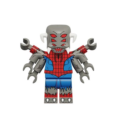 Man-Spider Mutant Spider-Man Minifigures Marvel Comics - Building Toy ...