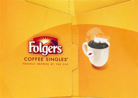 Folgers® Coffee Singles Classic Medium Roast Ground Coffee, 38 ct ...