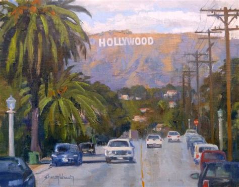 Clouds Over the Hollywood Sign by Sharon Weaver | Usa art, California ...