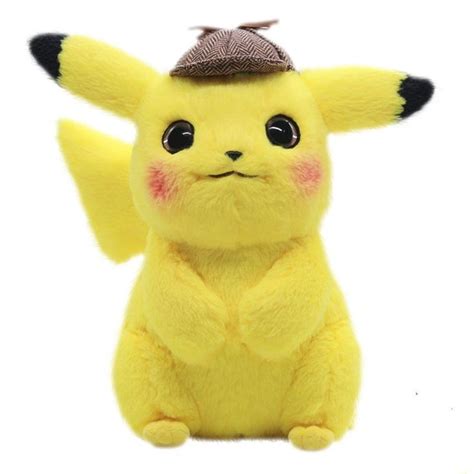 Detective Pikachu Pokémon Peluche 28cm Envio Gratis - $ 687.15 en Mercado Libre | Pikachu de ...