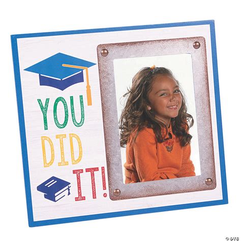 You Did It! Graduation Picture Frame | Oriental Trading