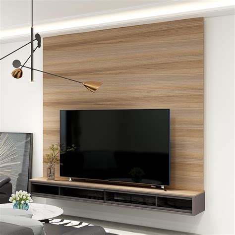 CALIS – Mix & Match TV Wall Cabinet with Multiple Wall Panels (W2400 x ...