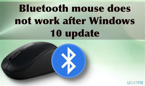 How to fix Bluetooth mouse not working after Windows update?