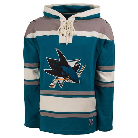 San Jose Sharks NHL OTH Heavyweight Jersey Lacer Hoodie | SportBuff