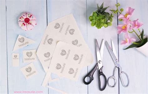 How to Make Clothing Labels: DIY Fabric Labels Cheaply | TREASURIE