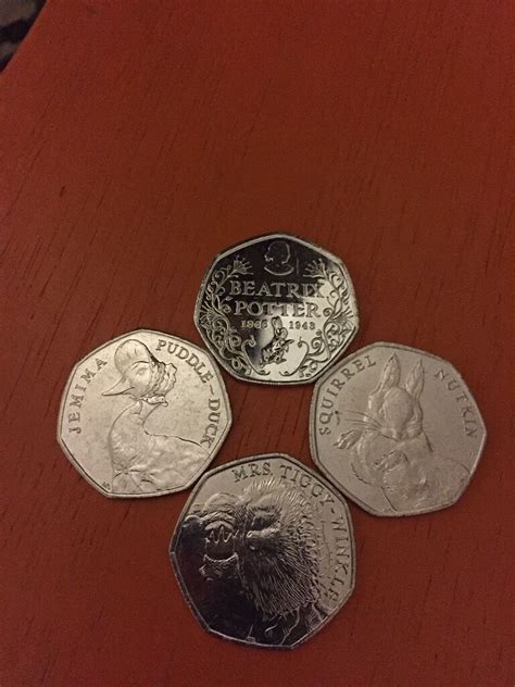 Beatrix Potter 50p coin I have one set of 4 coins | in Shepherds Bush ...